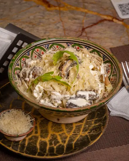Poulet alfredo