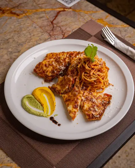 Poulet parmigiana