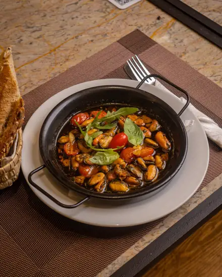 Moules pil pil